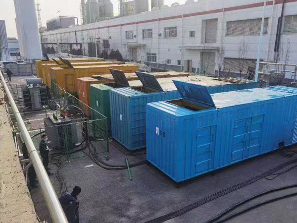 萍乡柴油发电机出租案例展示